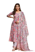 Women's Cotton Blend Kurta Set