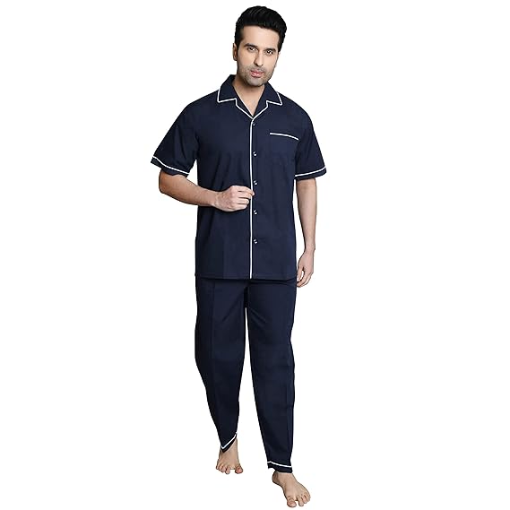 mens navyblue nightdress