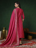 Women’s 100% Pure Cotton Anarkali Kurta Set with Pant & Dupatta | Embroidered Flared Kurta | Elegant Ethnic Suit