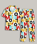 Unisex Pure Cotton Short Sleeve Kids Night Dress for Boys & Girls Nightwear/Sleepsuit/Sleepwear/Loungewear Night Suit for Boys and Girls Top and Pyjama Combo Set