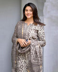 Women's Printed Straight Kurta and Pant with Dupatta Set