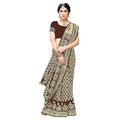 Women's Trendy Banarasi Kanjivaram Navy Color Art Silk Saree with Blouse Material