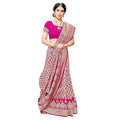 Women's Trendy Banarasi Kanjivaram Navy Color Art Silk Saree with Blouse Material