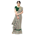 Women's Trendy Banarasi Kanjivaram Navy Color Art Silk Saree with Blouse Material