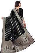 Women's Pure Kanjivaram Silk Saree Soft Design With Blouse Piece For Wedding