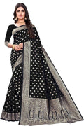 Women's Pure Kanjivaram Silk Saree Soft Design With Blouse Piece For Wedding