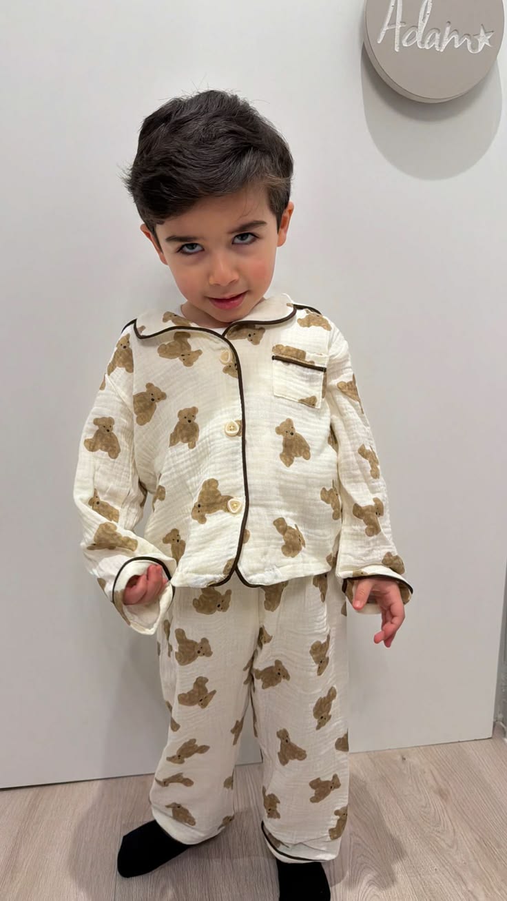 Teddy Slumber Nightdress Set